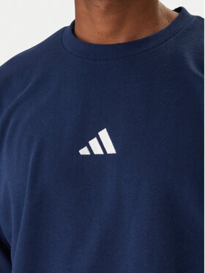 adidas Bluza Essentials Feel Cozy JE3792 Granatowy Regular Fit