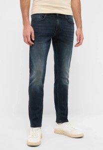 Męskie Spodnie jeansowe Mustang Style Oregon Slim Denim Blue 1016428 5000 783