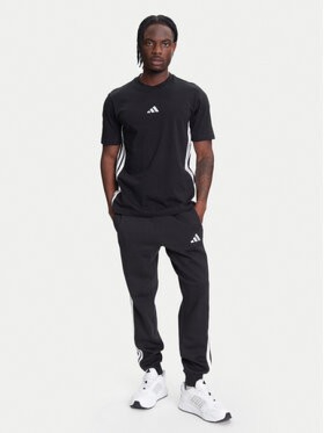 adidas T-Shirt Essentials 3-Stripes JD1906 Czarny Regular Fit