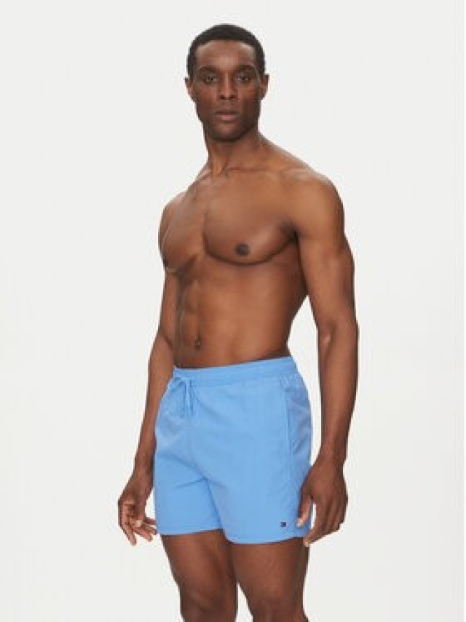 Tommy Hilfiger Szorty kąpielowe UM0UM03477 Niebieski Regular Fit