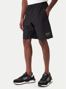 EA7 Emporio Armani Szorty sportowe 7M001340 AF21099 UC001 Czarny Regular Fit