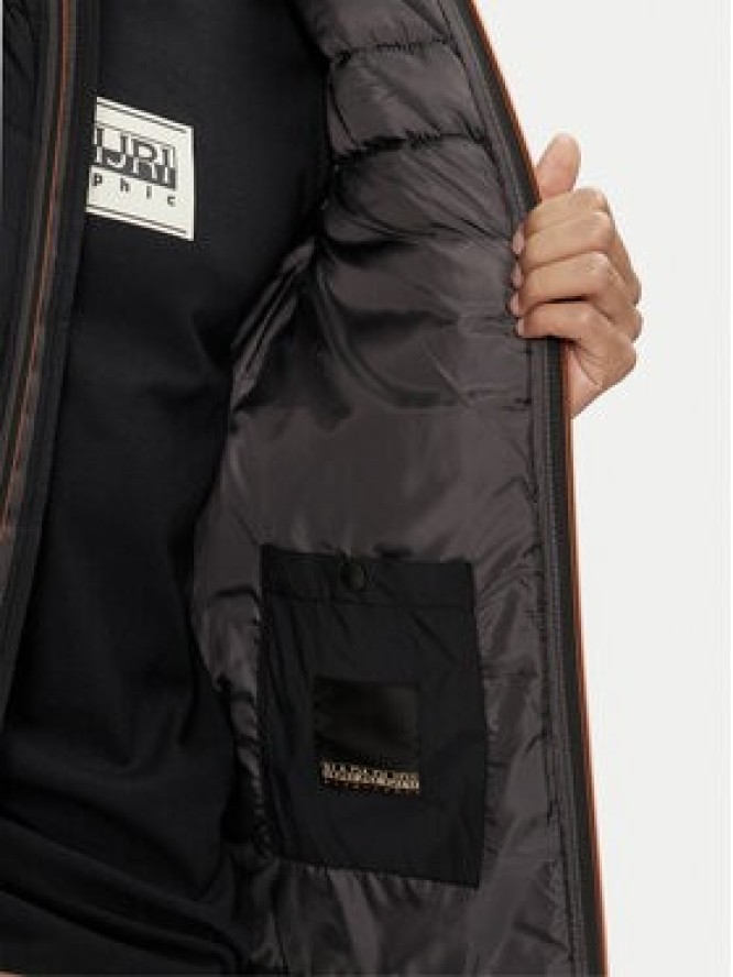 Napapijri Kurtka przejściowa A-Lapaz NP0A4I25 Czarny Regular Fit