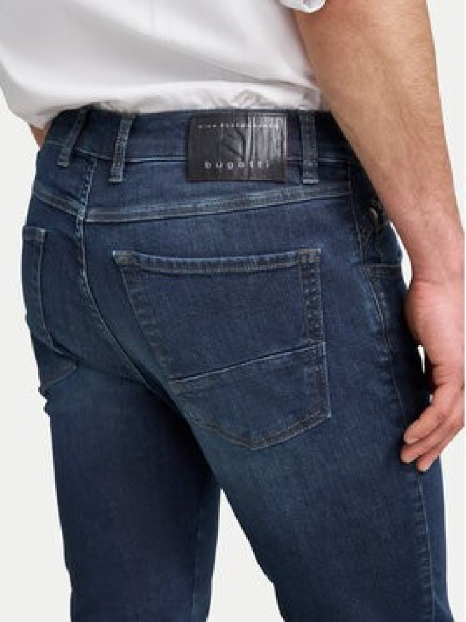 Bugatti Jeansy 3278D 96635 Granatowy Slim Fit