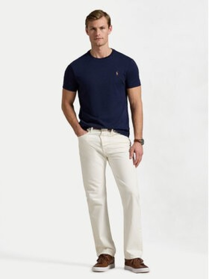 Polo Ralph Lauren T-Shirt 710740727 Granatowy Slim Fit