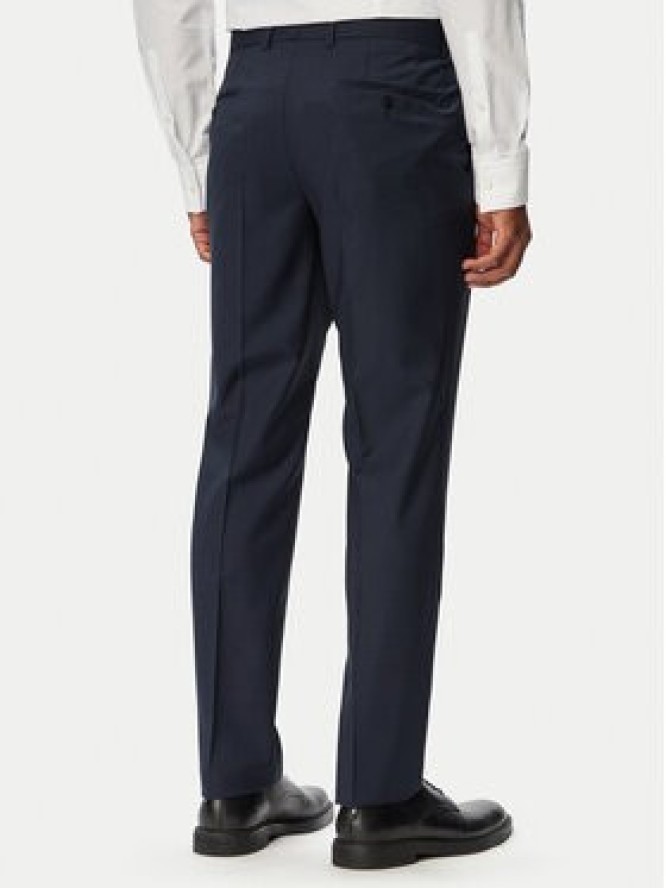 BOSS Garnitur H-Huge 50569798 Granatowy Slim Fit