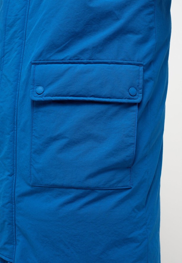 MUSTANG LONG PARKA MĘSKA KURTKA ZIMOWA CIEPŁA NA ZIME SNORKEL BLUE 1014472 5337