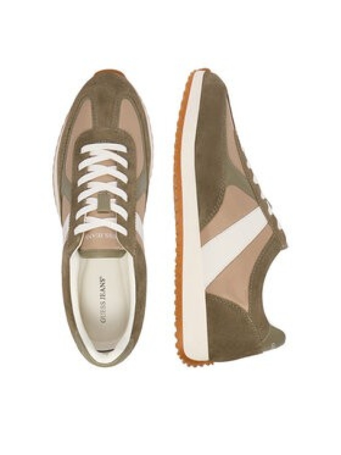 Guess Jeans Sneakersy EO-ORLANDO-01 126AM Khaki