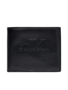 Calvin Klein Portfel Bold Billfold W/Coin LV04D1156G Czarny