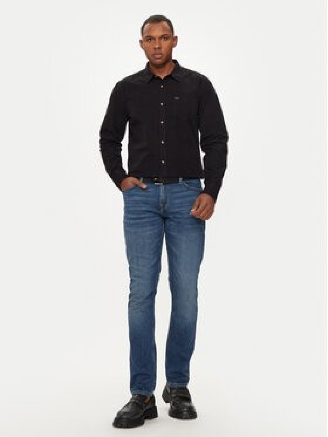 Guess Jeans Koszula M4YH35 WGCF1 Czarny Slim Fit