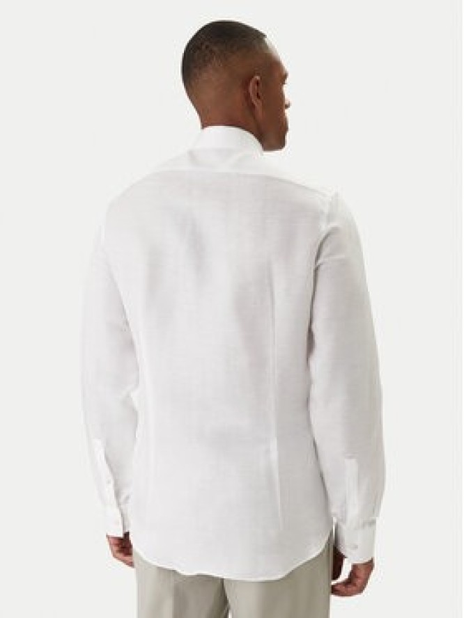 Calvin Klein Koszula LV019EU121 Biały Regular Fit