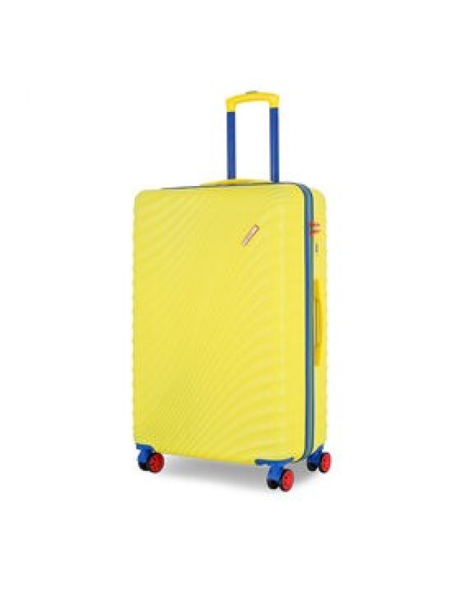 Semi Line Walizka duża T5934-3 Żółty