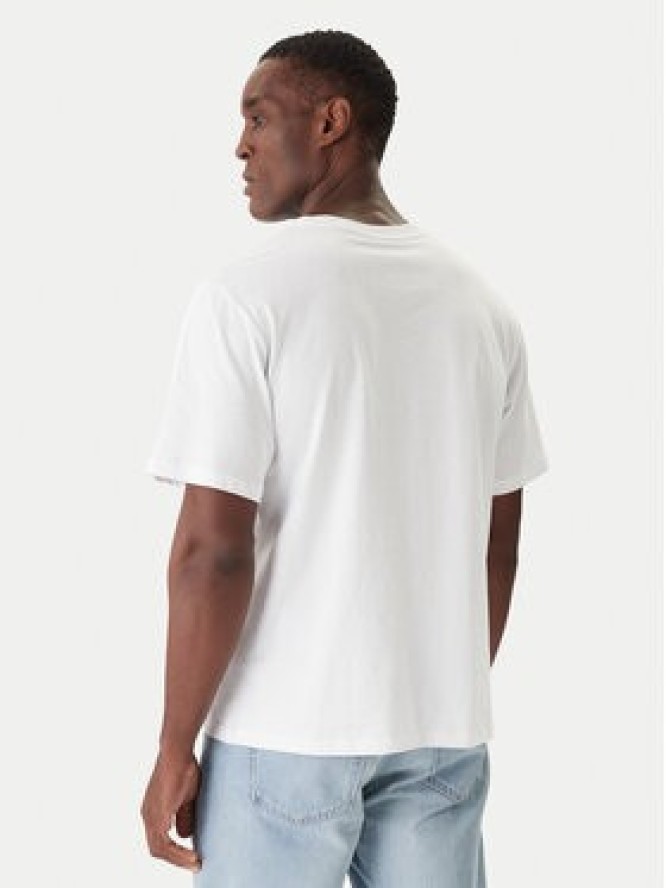 Jack & Jones T-Shirt Holiday Cartoon 12287550 Biały Relaxed Fit