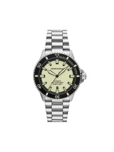 Emporio Armani Zegarek Sea Explorer AR60083 Srebrny