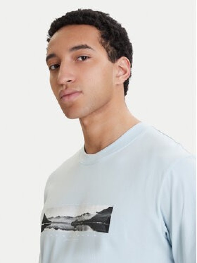 Jack & Jones T-Shirt Fusion 12289870 Biały Relaxed Fit