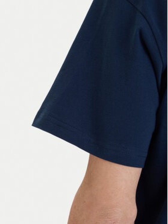 Versace Jeans Couture T-Shirt 80GAHT04 CJ00T Granatowy Regular Fit