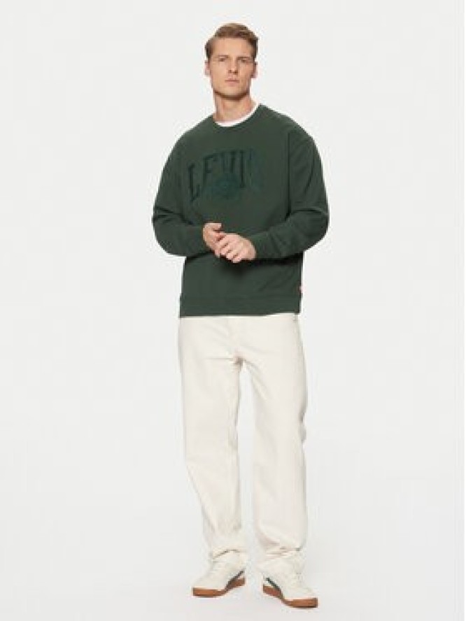 Levi's® Bluza Graphic 38712-0443 Zielony Relaxed Fit