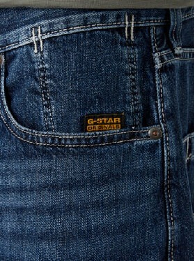 G-Star Raw Szorty jeansowe Deeggie D28474-D536 Niebieski Regular Fit