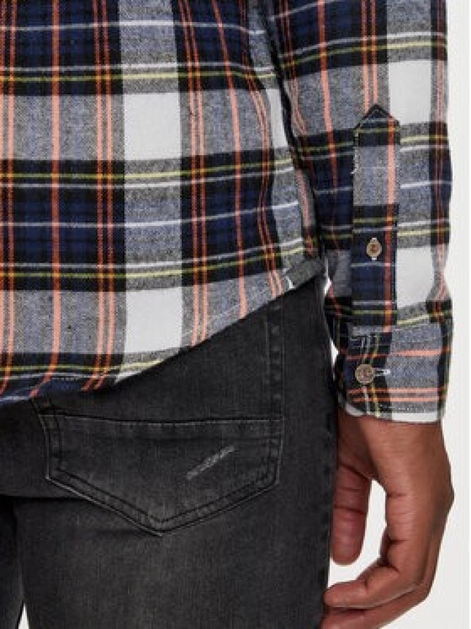 Brave Soul Koszula MSH-230KYLOS Kolorowy Regular Fit