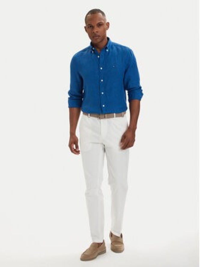 Tommy Hilfiger Koszula MW0MW41530 Niebieski Regular Fit