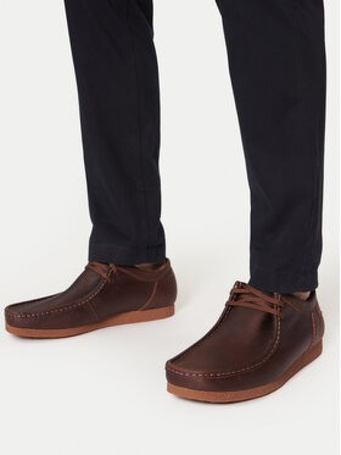 Clarks Mokasyny Shacre II Run 261594327 Brązowy