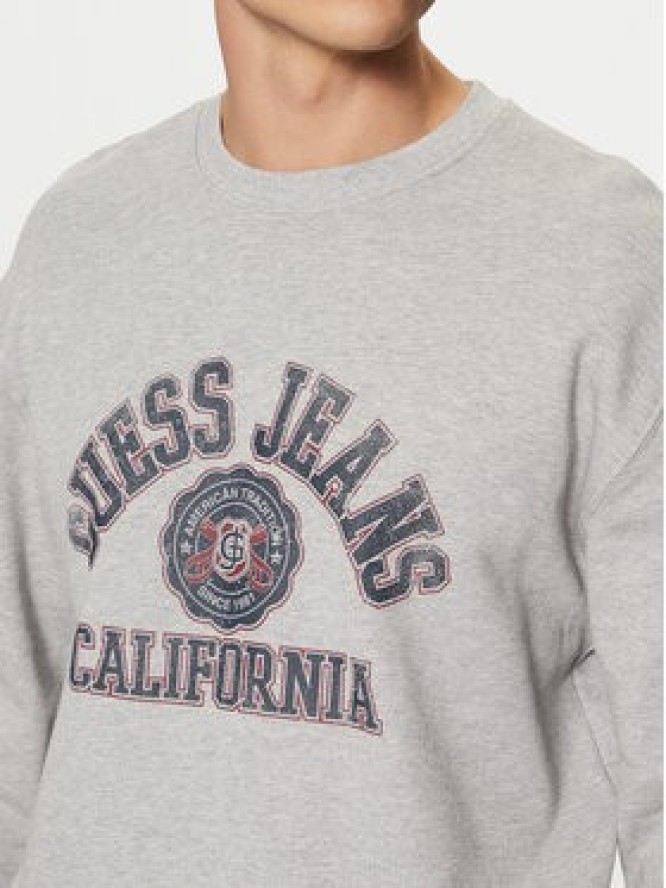Guess Jeans Bluza M5RQ40 KCPR1 Szary Regular Fit