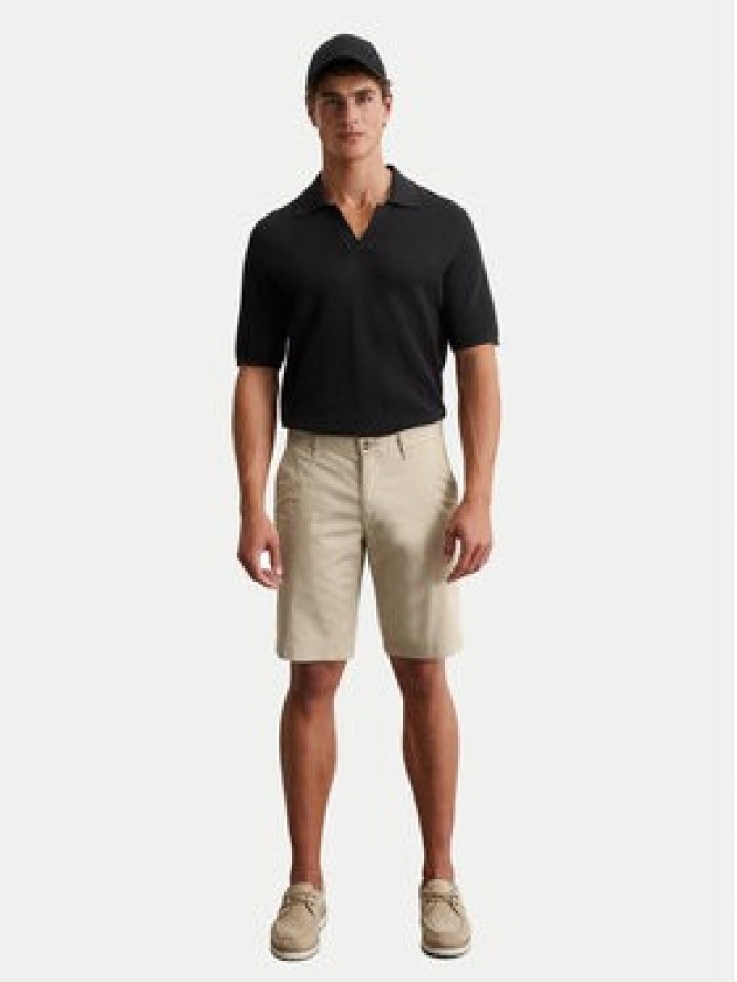 Marc O'Polo Szorty materiałowe 536 0111 15114 Beżowy Regular Fit