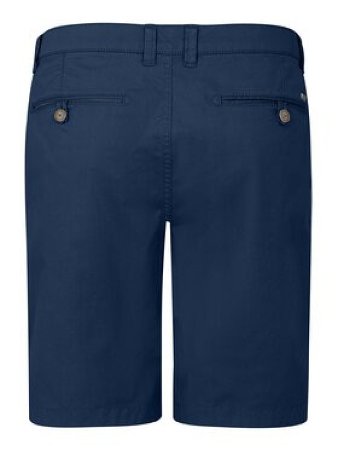 Bugatti Szorty materiałowe 4379-76441C Niebieski Regular Fit