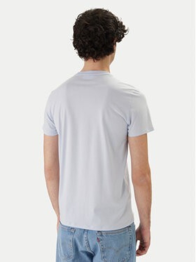 Lacoste T-Shirt TH6709 Błękitny Regular Fit