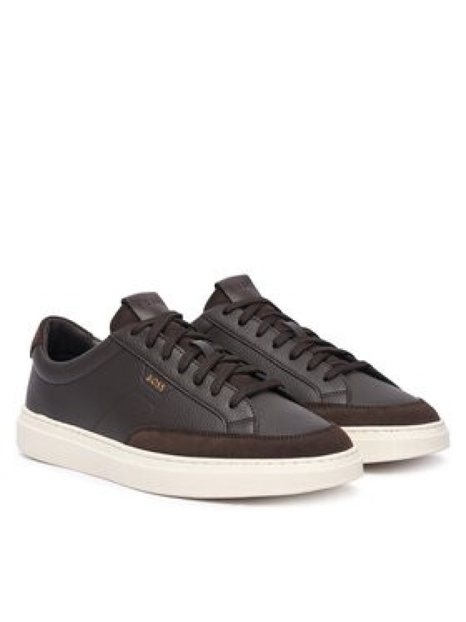 BOSS Sneakersy Kieran 50568536 Brązowy