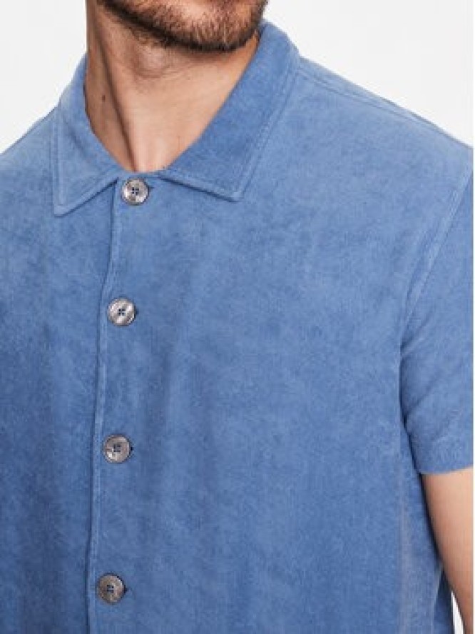 Oscar Jacobson Koszula 60206144 Niebieski Regular Fit