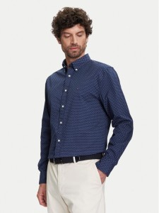 Tommy Hilfiger Koszula MW0MW39437 Granatowy Regular Fit