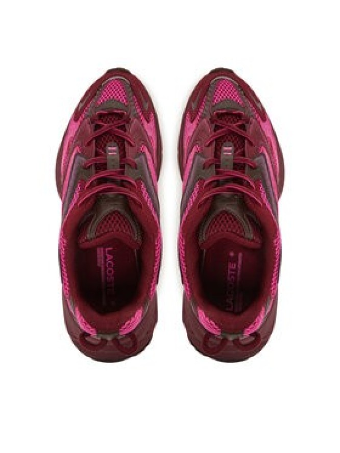 Lacoste Sneakersy L003 Neo Shot 7-49SMA0006 Bordowy