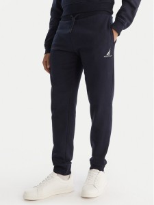 Nautica Spodnie dresowe N1T04063 Granatowy Regular Fit