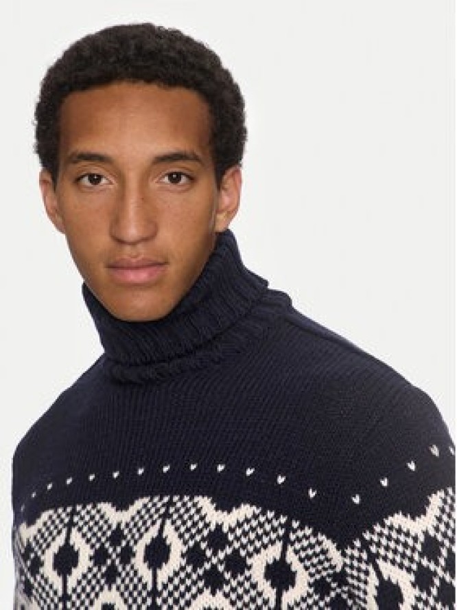 Paul&Shark Golf 14311002 Granatowy Regular Fit