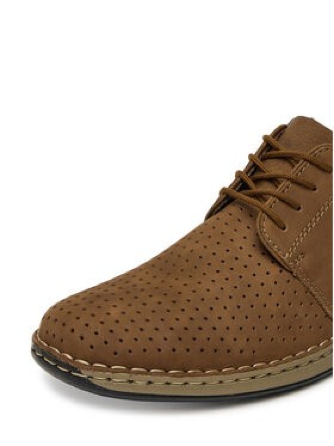 Rieker Półbuty 05226-24 Brązowy