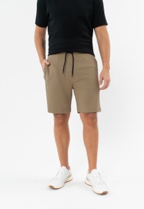 Szorty dresowe ze strukturą M-JANI