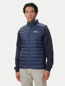 Jack Wolfskin Kamizelka Pilvi 1207711 Granatowy Regular Fit