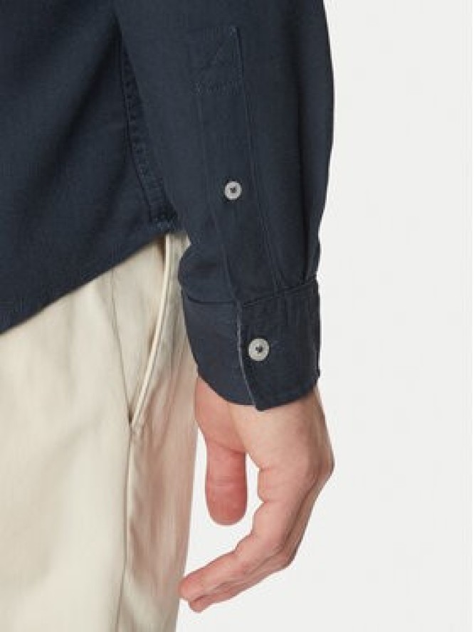 Blend Koszula 20717859 Granatowy Regular Fit