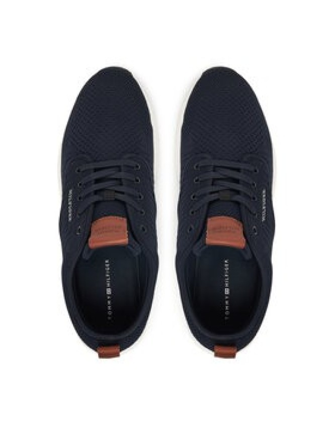 Tommy Hilfiger Sneakersy Newport 3D Premium FM0FM05527 Granatowy