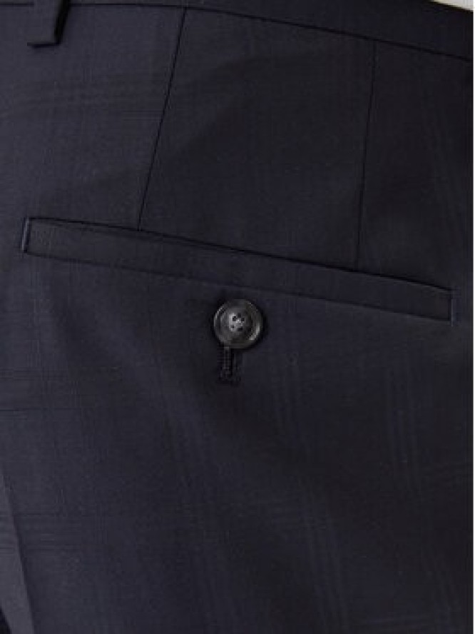 BOSS Garnitur H-Huge 50557259 Granatowy Slim Fit