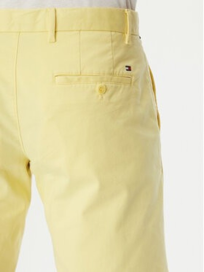 Tommy Hilfiger Szorty materiałowe Brooklyn MW0MW23563 Żółty Regular Fit