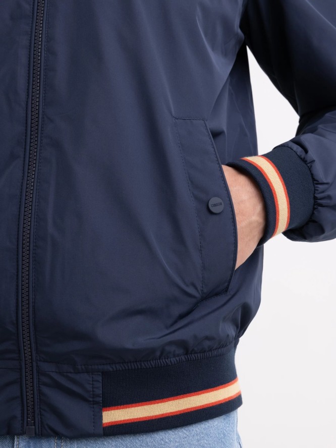 Kurtka męska bomber granatowa Shoun 403