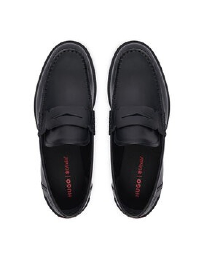 HUGO Loafersy Draven 50573677 Czarny