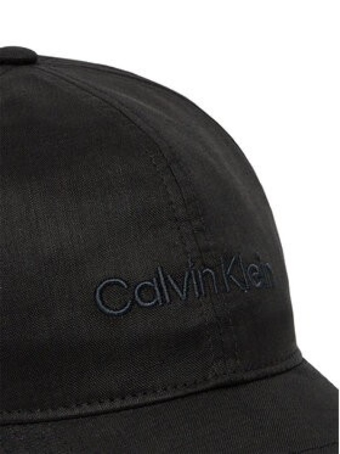 Calvin Klein Czapka z daszkiem Emb Logo LV04D5024G Czarny