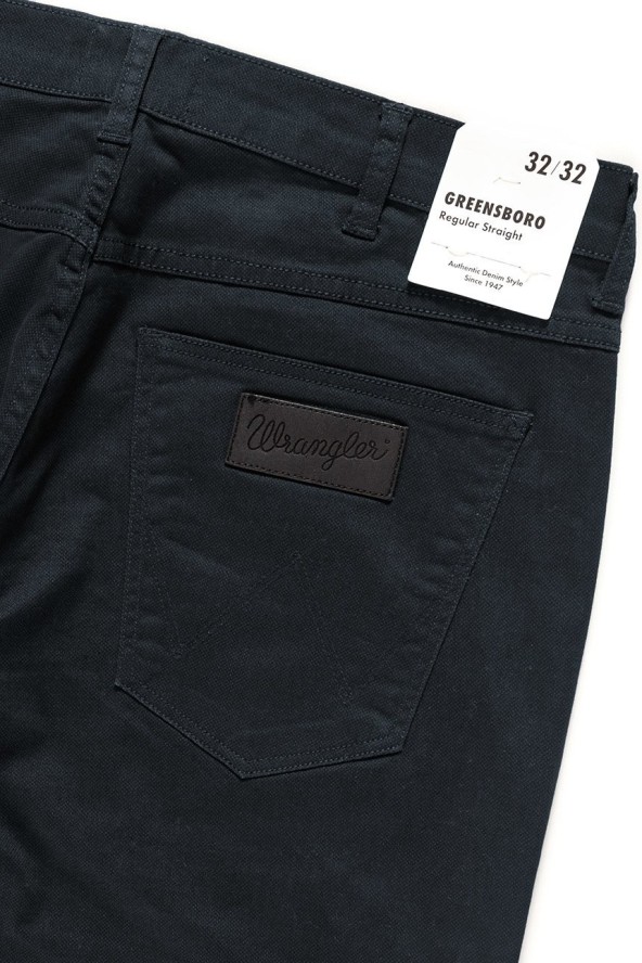 WRANGLER SPODNIE MĘSKIE GREENSBORO NAVY W15Q12114 112126824