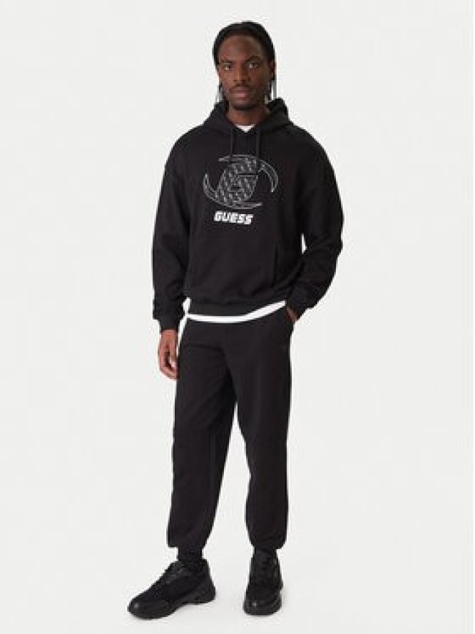 Guess Bluza Z6RQ05 K9YI1 Czarny Regular Fit