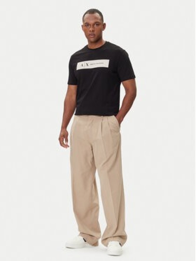 Armani Exchange T-Shirt XM001425 AF10361 UC001 Czarny Regular Fit