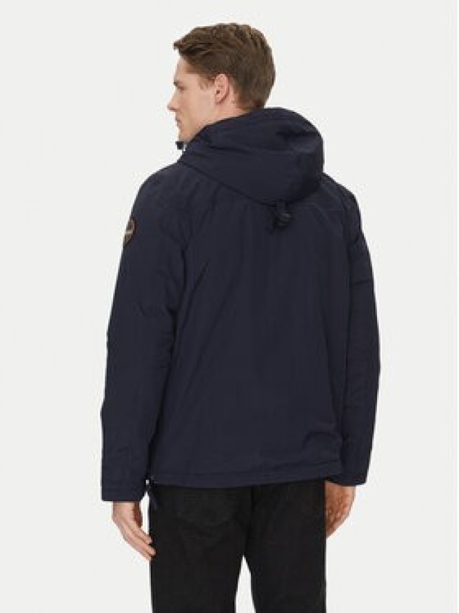 Napapijri Kurtka anorak Rainforest Pocket 2 NP0A4GMD Granatowy Regular Fit