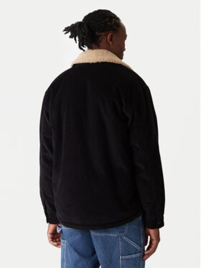 Quiksilver Kurtka przejściowa Dna Sherpa Harrington EQYJK04201 Czarny Regular Fit