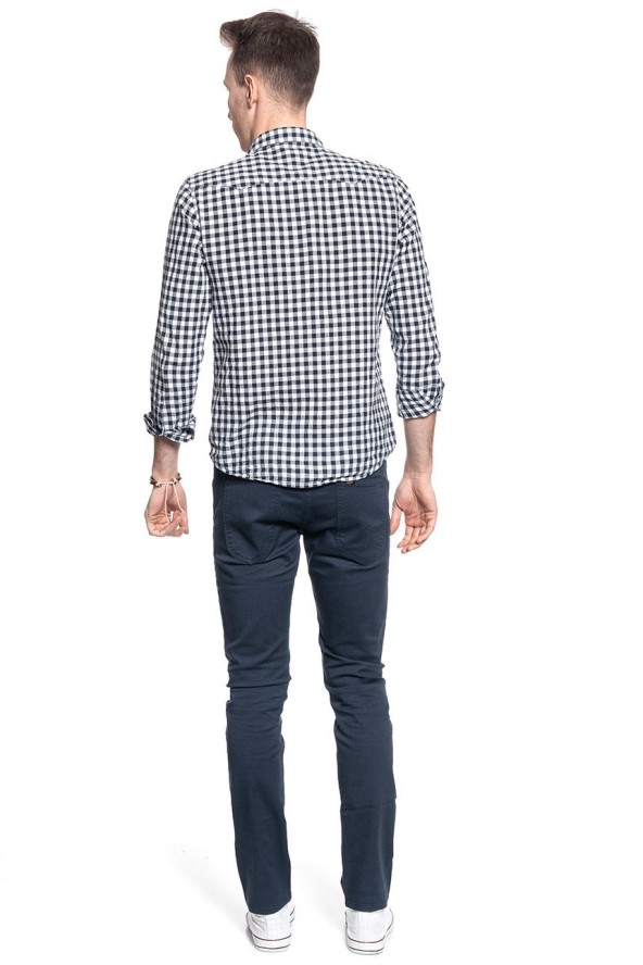 LEE LUKE MĘSKIE SPODNIE JEANSOWE DARK MARINE L719LE37 112119146